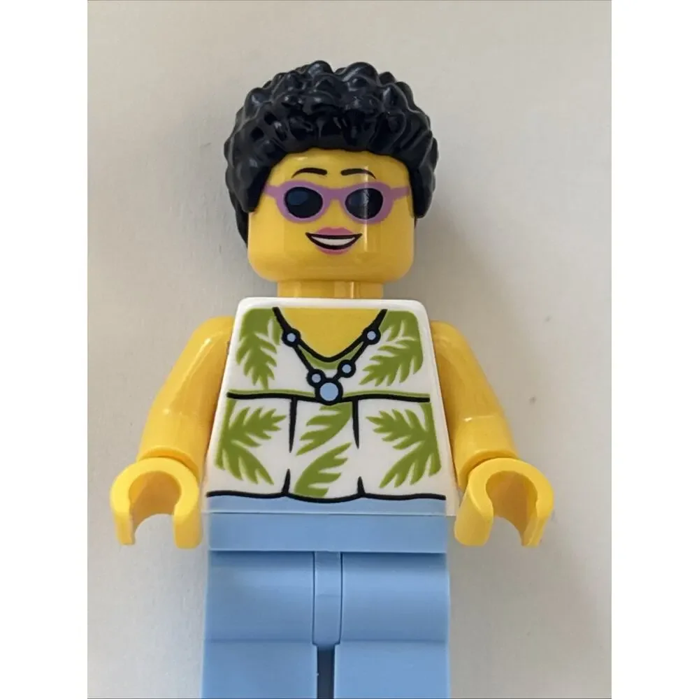 Lego Tourist Minifigure #cty1954 Set #60487 Yellow Taxi Brand New